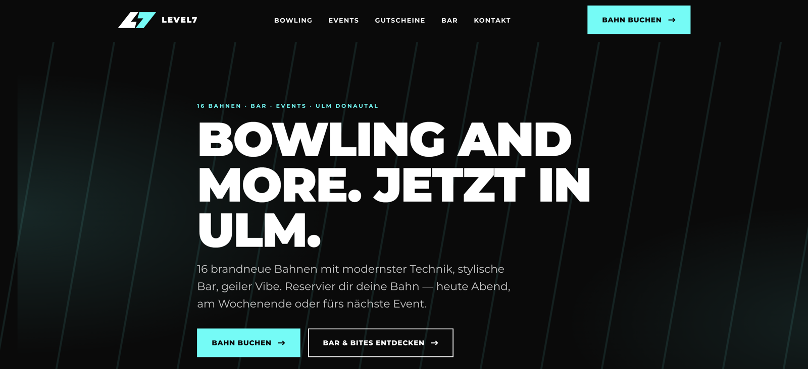Startseite von level7.games
